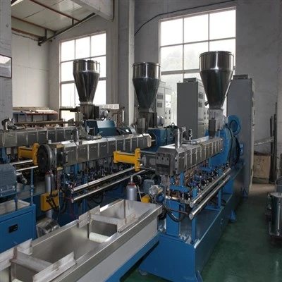 Loidhne inneal granulating PET Screw Twin Co-shìnte